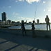 Malecon'da balikcilar...