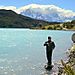 Lago Azul'de balikcilar