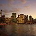 Sydney'de Harbour ışıkları...