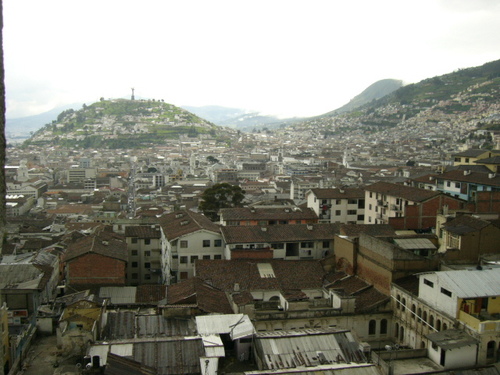 Katedral'den sehrin guneyine bakis...