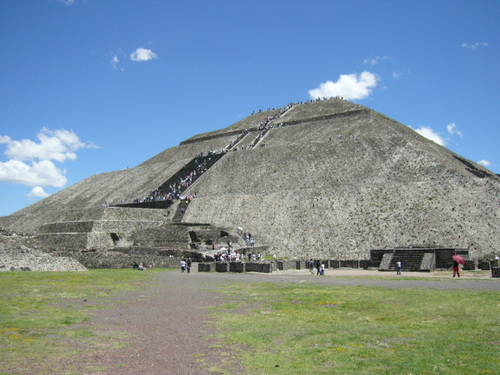 Piramide del Sol (ispanyolca ne güzel!)