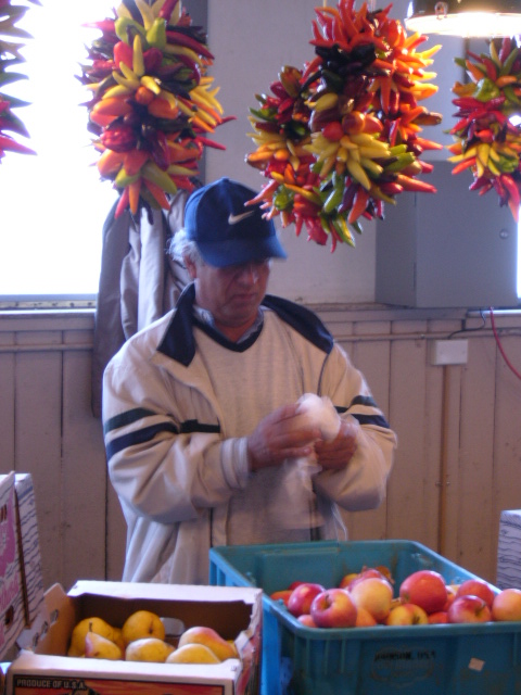 Pike Market'ta tezgah